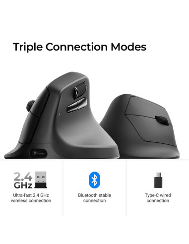 MOUSE USB OPTICAL WRL M5/BLACK M5-A23 KEYCHRON