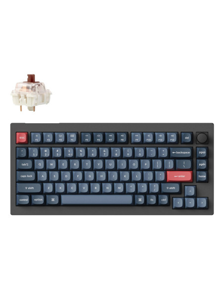 KEYBOARD WRL V1 MAX RGB/CARBON BLACK V1M-D3 KEYCHRON