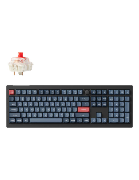 KEYBOARD WRL V6 MAX/CARBON BLACK V6M-D1 KEYCHRON