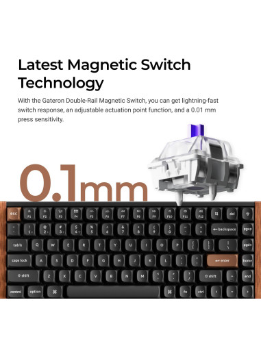 KEYBOARD WRL K2 HE/BLACK K2H-J1 KEYCHRON