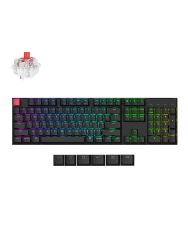 KEYBOARD WRL K10 RGB/BLACK K10X-H1 KEYCHRON