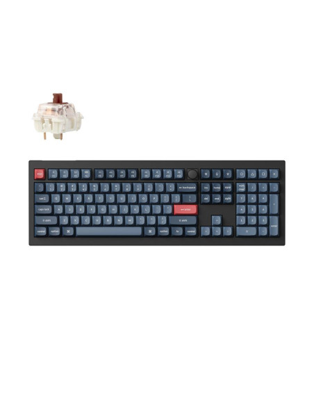 KEYBOARD WRL V6 MAX/CARBON BLACK V6M-D3 KEYCHRON