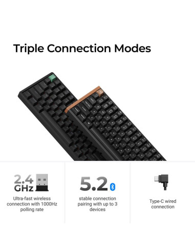 KEYBOARD WRL K4 HE STANDARD ED/BLACK K4H-J1 KEYCHRON