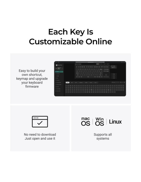 KEYBOARD WRL V3 ULTRA/BLACK V3U-D1 KEYCHRON