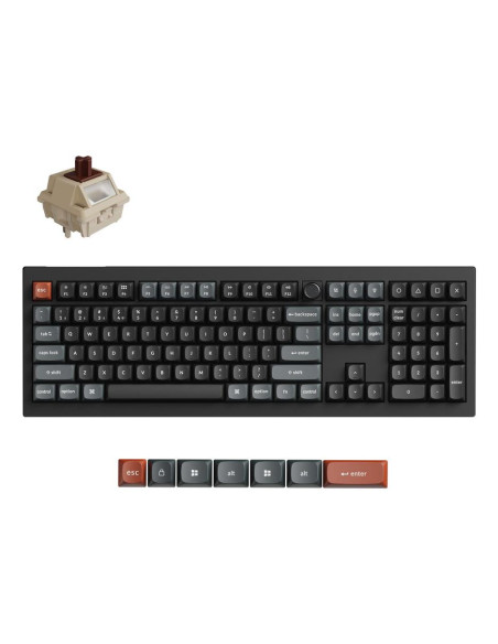 KEYBOARD WRL V6 ULTRA/BLACK V6U-D3 KEYCHRON