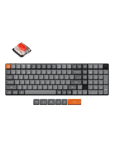 KEYBOARD WRL K17 MAX RGB/BLACK K17M-H1 KEYCHRON