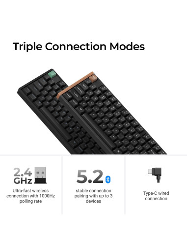 KEYBOARD WRL K10 HE SPECIAL ED/WHITE K10H-Q1 KEYCHRON