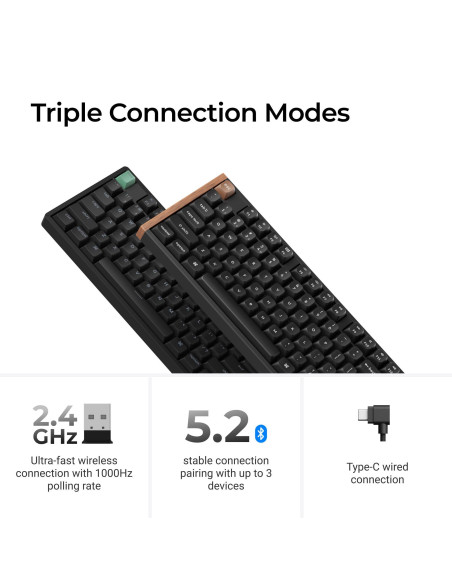 KEYBOARD WRL K10 HE SPECIAL ED/WHITE K10H-Q1 KEYCHRON