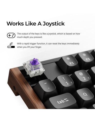 KEYBOARD WRL K10 HE/BLACK K10H-J1 KEYCHRON