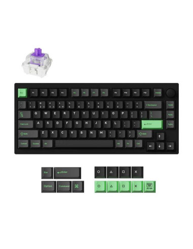 KEYBOARD WRL P1 HE RGB/BLACK P1H-M1Z KEYCHRON