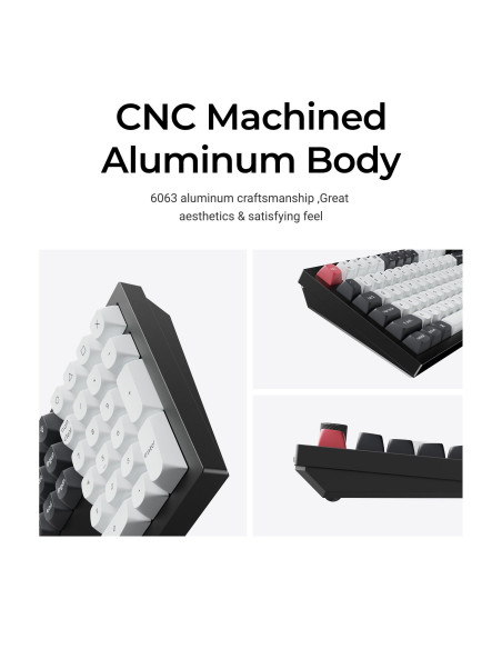 KEYBOARD WRL Q6 HE RGB/CARBON BLACK Q6H-M1 KEYCHRON