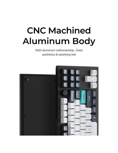 KEYBOARD WRL Q3 MAX RGB/CARBON BLACK Q3M-M4 KEYCHRON