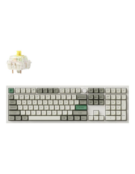 KEYBOARD WRL Q6 MAX RGB/SHELL WHITE Q6M-P4 KEYCHRON