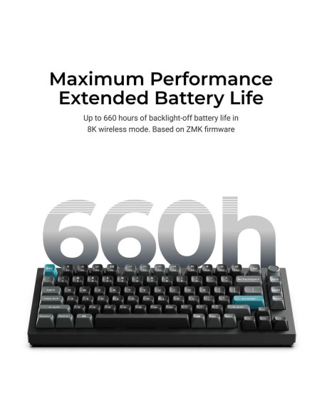 KEYBOARD WRL Q1 ULTRA/BLACK Q1U-M1 KEYCHRON