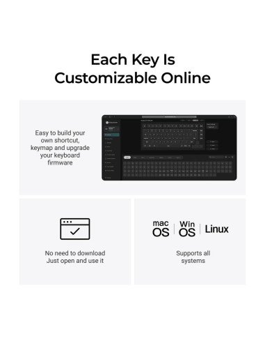 KEYBOARD WRL Q1 ULTRA/BLACK Q1U-M4 KEYCHRON