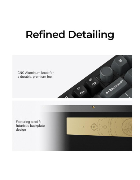 KEYBOARD WRL Q3 ULTRA/BLACK Q3U-M3 KEYCHRON