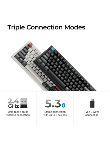 KEYBOARD WRL Q3 ULTRA/BLACK Q3U-M3 KEYCHRON