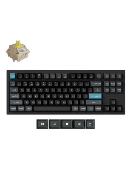 KEYBOARD WRL Q3 ULTRA/BLACK Q3U-M4 KEYCHRON