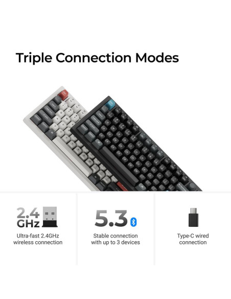 KEYBOARD WRL Q3 ULTRA/BLACK Q3U-M4 KEYCHRON