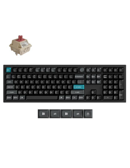 KEYBOARD WRL Q6 ULTRA/BLACK Q6U-M1 KEYCHRON