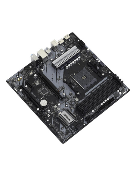 Mainboard, ASROCK, AMD B550, SAM4, MicroATX, 1xPCI-Express 3.0 1x, 1xPCI-Express 3.0 4x, 2xM.2, 1xPCI-Express 4.0 16x, Memory D