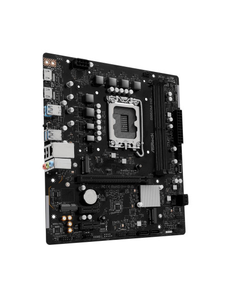 Mainboard, ASROCK, Intel B860 Express, LGA1851, Micro-ATX, Memory DDR5, Memory slots 2, B860M-H2