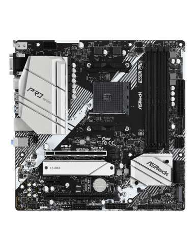 Mainboard, ASROCK, AMD B550, SAM4, MicroATX, 1xPCI-Express 3.0 1x, 1xPCI-Express 3.0 16x, 1xM.2, 1xPCI-Express 4.0 16x, Memory 