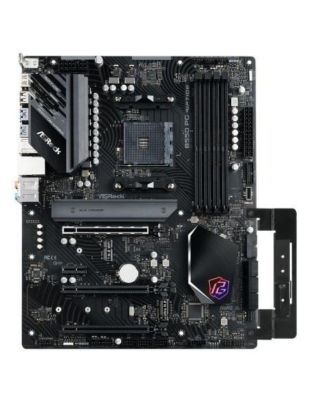 Mainboard, ASROCK, AMD B550, SAM4, ATX, Memory DDR4, Memory slots 4, 3xPCI-Express 16x, 1xPCI-Express 3.0 1x, 2xM.2, 1xHDMI, 2x