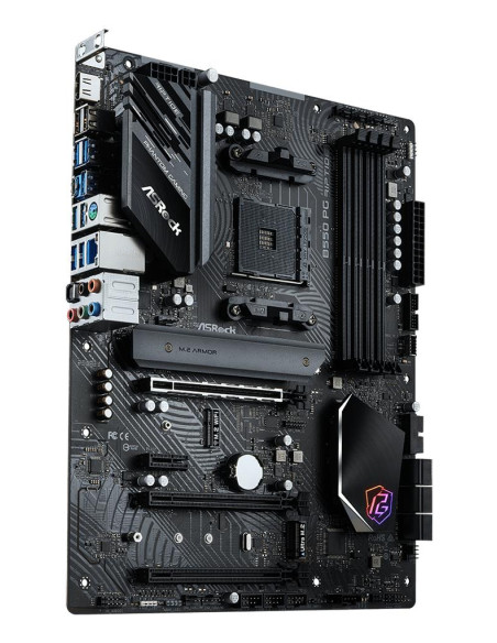 Mainboard, ASROCK, AMD B550, SAM4, ATX, Memory DDR4, Memory slots 4, 3xPCI-Express 16x, 1xPCI-Express 3.0 1x, 2xM.2, 1xHDMI, 2x
