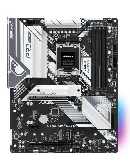Mainboard, ASROCK, AMD B650, SAM5, ATX, Memory DDR5, Memory slots 4, 1xPCI-Express 3.0 16x, 1xPCI-Express 4.0 16x, 3xM.2, 1xHDM
