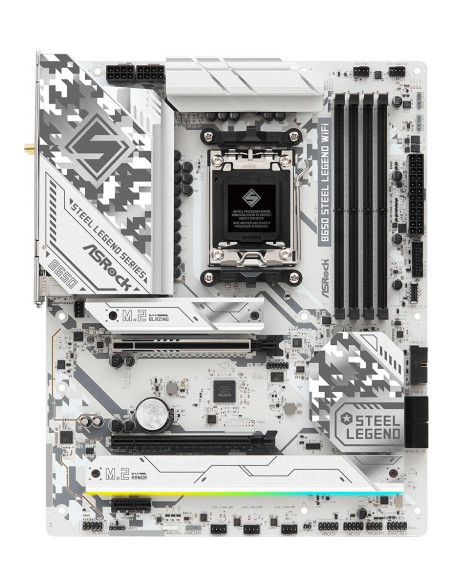 Mainboard, ASROCK, AMD B650, SAM5, ATX, Memory DDR5, Memory slots 4, 1xPCI-Express 3.0 16x, 1xPCI-Express 4.0 1x, 1xPCI-Express