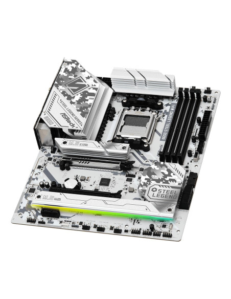 Mainboard, ASROCK, AMD B650, SAM5, ATX, Memory DDR5, Memory slots 4, 1xPCI-Express 3.0 16x, 1xPCI-Express 4.0 1x, 1xPCI-Express