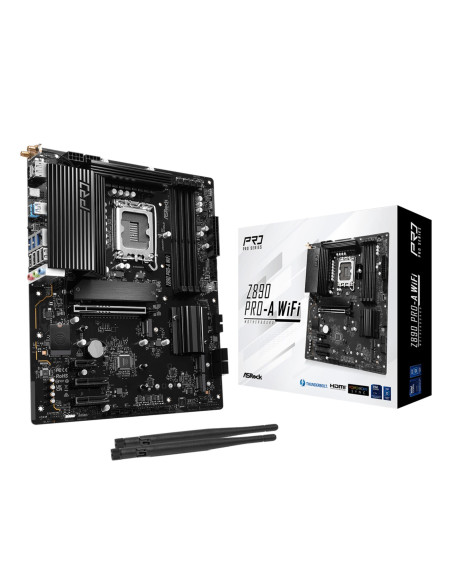 Mainboard, ASROCK, Intel Z890, LGA1851, ATX, Memory DDR5, Memory slots 4, Z890PRO-AWIFI