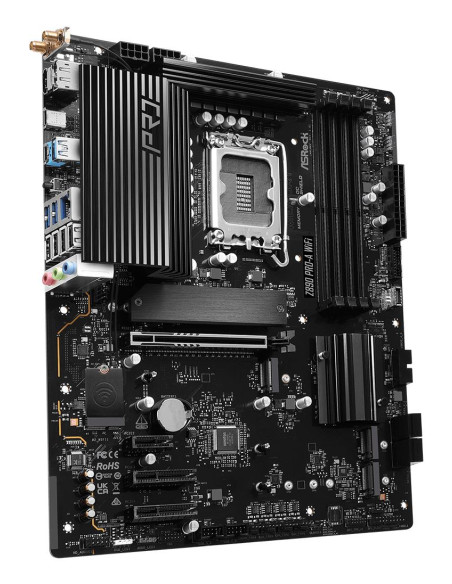 Mainboard, ASROCK, Intel Z890, LGA1851, ATX, Memory DDR5, Memory slots 4, Z890PRO-AWIFI
