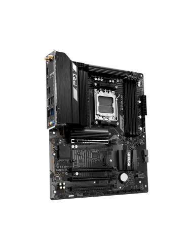 Mainboard, ASROCK, AMD X870, SAM5, ATX, Memory DDR5, Memory slots 4, X870PRO-AWIFI