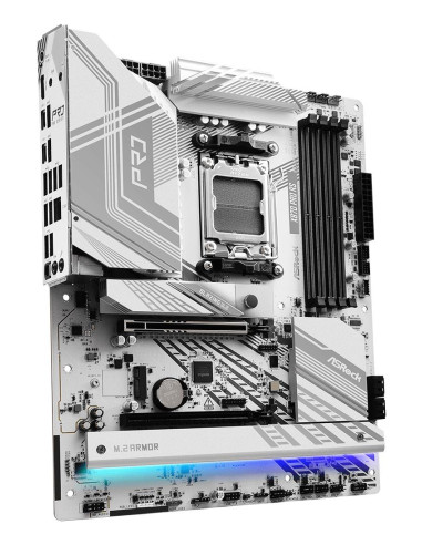 Mainboard, ASROCK, AMD X870, SAM5, ATX, Memory DDR5, Memory slots 4, 1xPCI-Express 4.0 16x, 1xPCI-Express 5.0 16x, 4xM.2, 1xHDM
