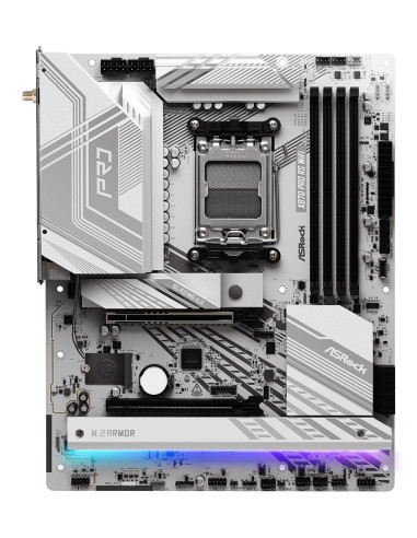 Mainboard, ASROCK, AMD X870, SAM5, ATX, Memory DDR5, Memory slots 4, 1xPCI-Express 4.0 16x, 1xPCI-Express 5.0 16x, 4xM.2, 1xHDM