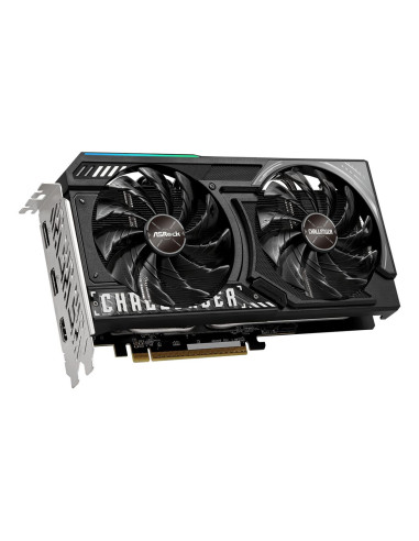 Graphics Card, ASROCK, AMD Radeon RX 9060 XT, 16 GB, GDDR6, 128 bit, PCIE 5.0 16x, Dual Slot Fansink, RX9060XTCL16GO