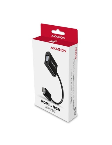 I/O ADAPTER HDMI TO VGA/0.15M RVH-VGN AXAGON