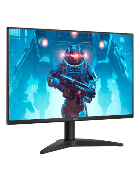 LCD Monitor, AOC, 23.8 ", 1920 x 1080 pixels, Full HD, Native aspect ratio 16:9, LED, Flat, 24B36X