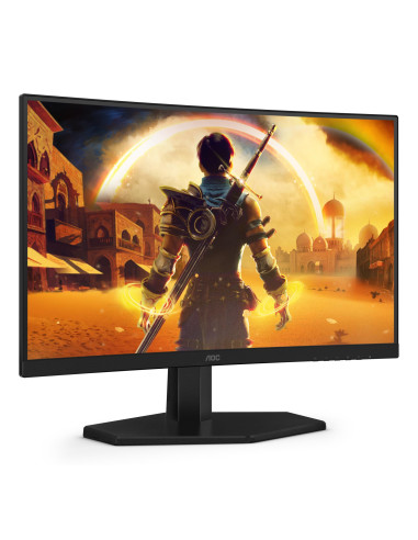 LCD Monitor, AOC, 23.6 ", 1920 x 1080 pixels, Full HD, Native aspect ratio 16:9, LED, Curved, C24G42E