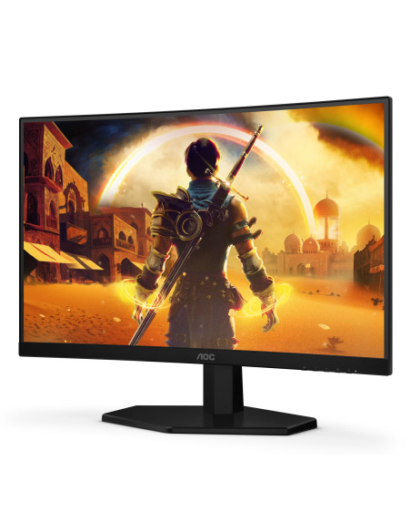 LCD Monitor, AOC, 23.6 ", 1920 x 1080 pixels, Full HD, Native aspect ratio 16:9, LED, Curved, C24G42E