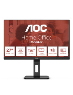 LCD Monitor, AOC, 27 ", 2560 x 1440 pixels, Quad HD, Native aspect ratio 16:9, Flat, Q27E3UMF