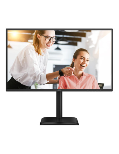 LCD Monitor, AOC, 27 ", 2560 x 1440 pixels, Quad HD, Native aspect ratio 16:9, LED, Flat, Q27E4CV