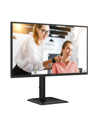 LCD Monitor, AOC, 27 ", 2560 x 1440 pixels, Quad HD, Native aspect ratio 16:9, LED, Flat, Q27E4CV
