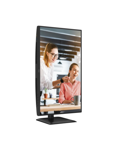 LCD Monitor, AOC, 27 ", 2560 x 1440 pixels, Quad HD, Native aspect ratio 16:9, LED, Flat, Q27E4CV