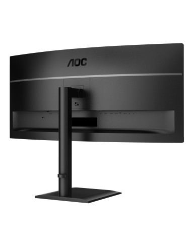 LCD Monitor, AOC, 34 ", 3440 x 1440 pixels, UltraWide Quad HD, Native aspect ratio 21:9, LCD, Curved, CU34E4CV