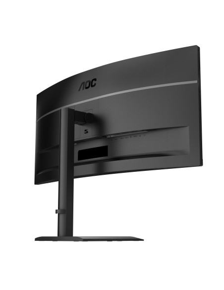 LCD Monitor, AOC, 34 ", 3440 x 1440 pixels, UltraWide Quad HD, Native aspect ratio 21:9, LCD, Curved, CU34E4CV
