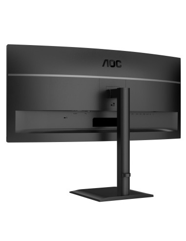LCD Monitor, AOC, 34 ", 3440 x 1440 pixels, UltraWide Quad HD, Native aspect ratio 21:9, LCD, Curved, CU34E4CV