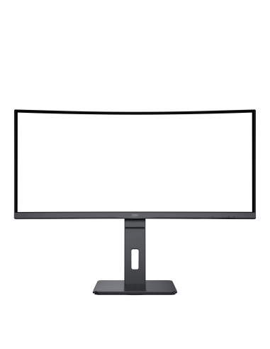 LCD Monitor, AOC, 34 ", 3440 x 1440 pixels, UltraWide Quad HD, Native aspect ratio 21:9, LED, Curved, CU34P3CV